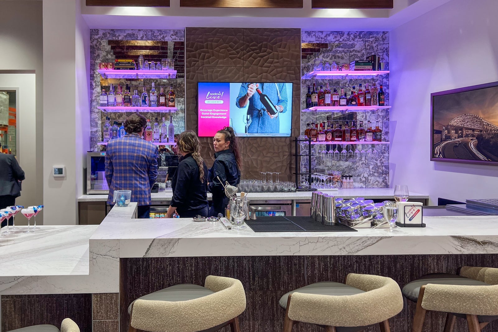 sodexo lounge training center