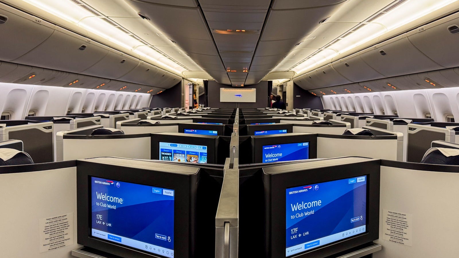 British Airways Club Suite