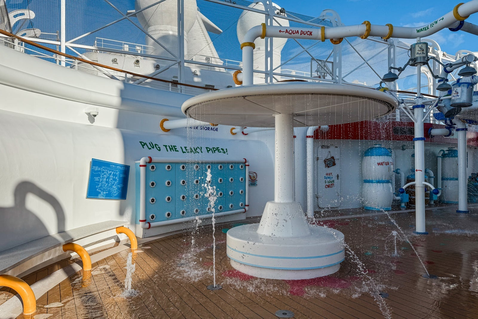 Disney Fantasy pool activities