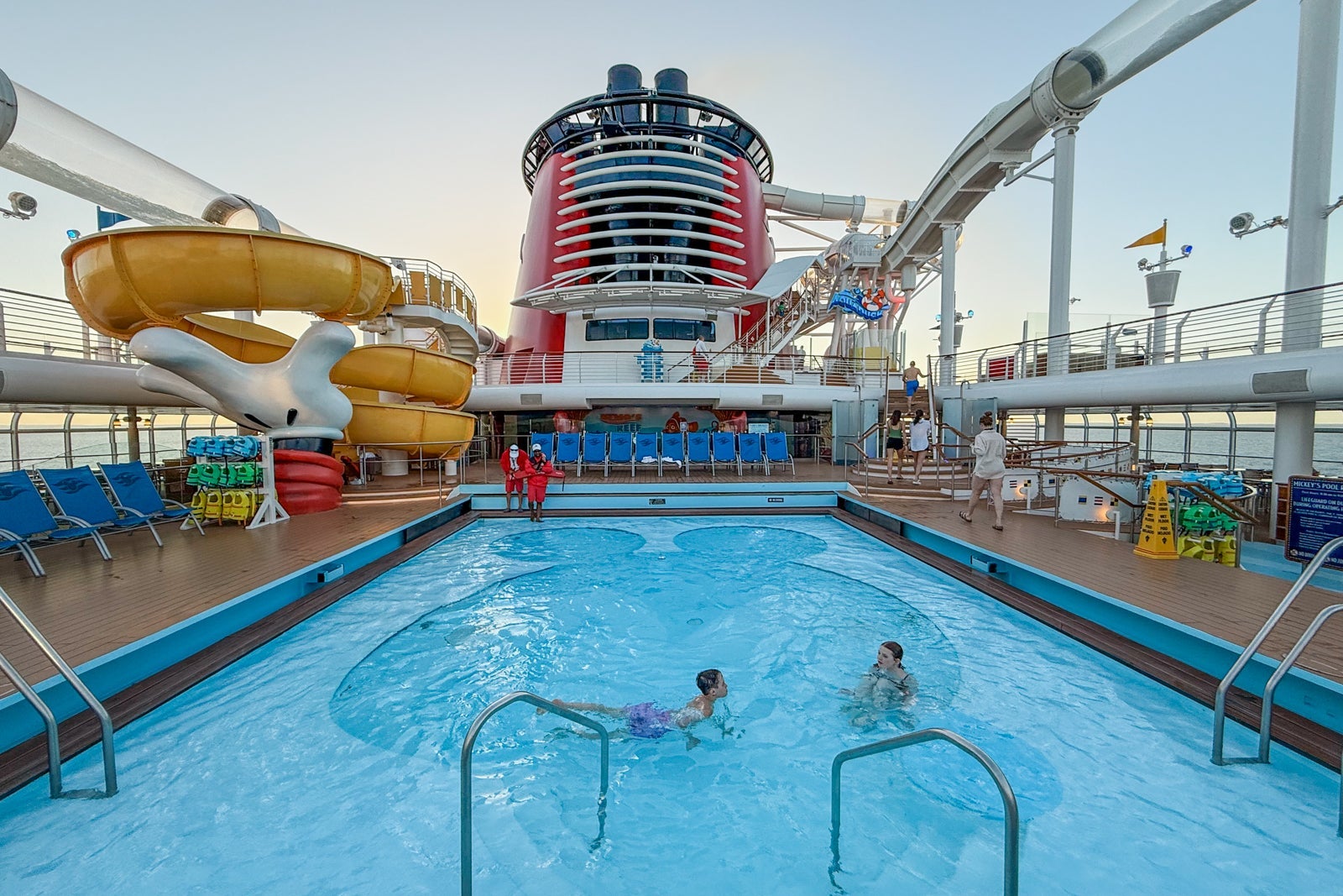 Disney Fantasy pool activities