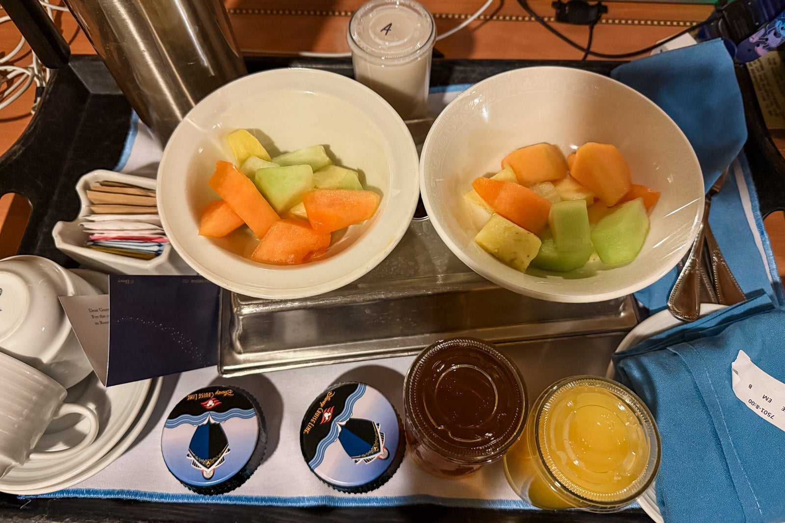 Disney Fantasy dining