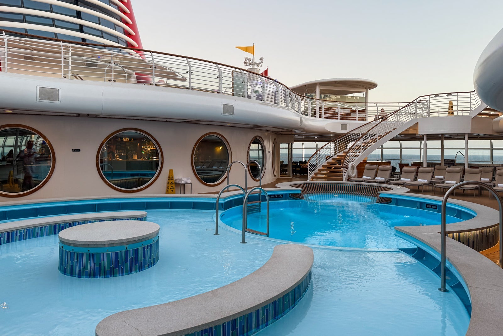 Disney Fantasy pools