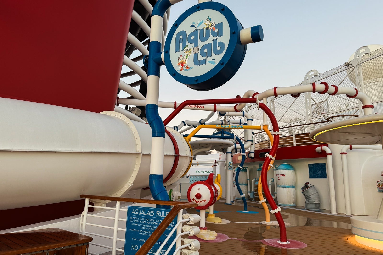 Disney Fantasy pool activities