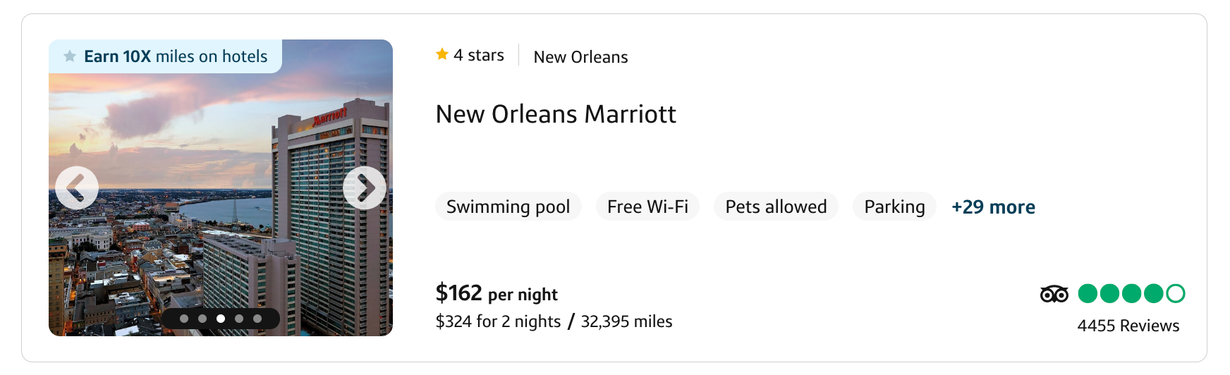 Capital One Travel New Orleans Marriott