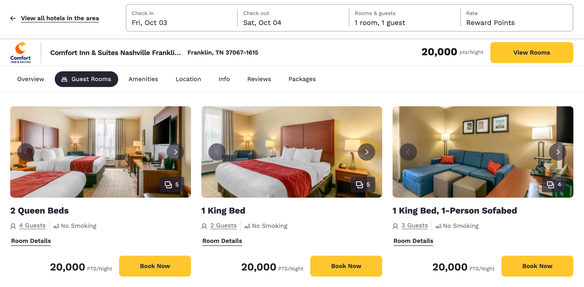 Choice Privileges guide How to earn and redeem points, elite