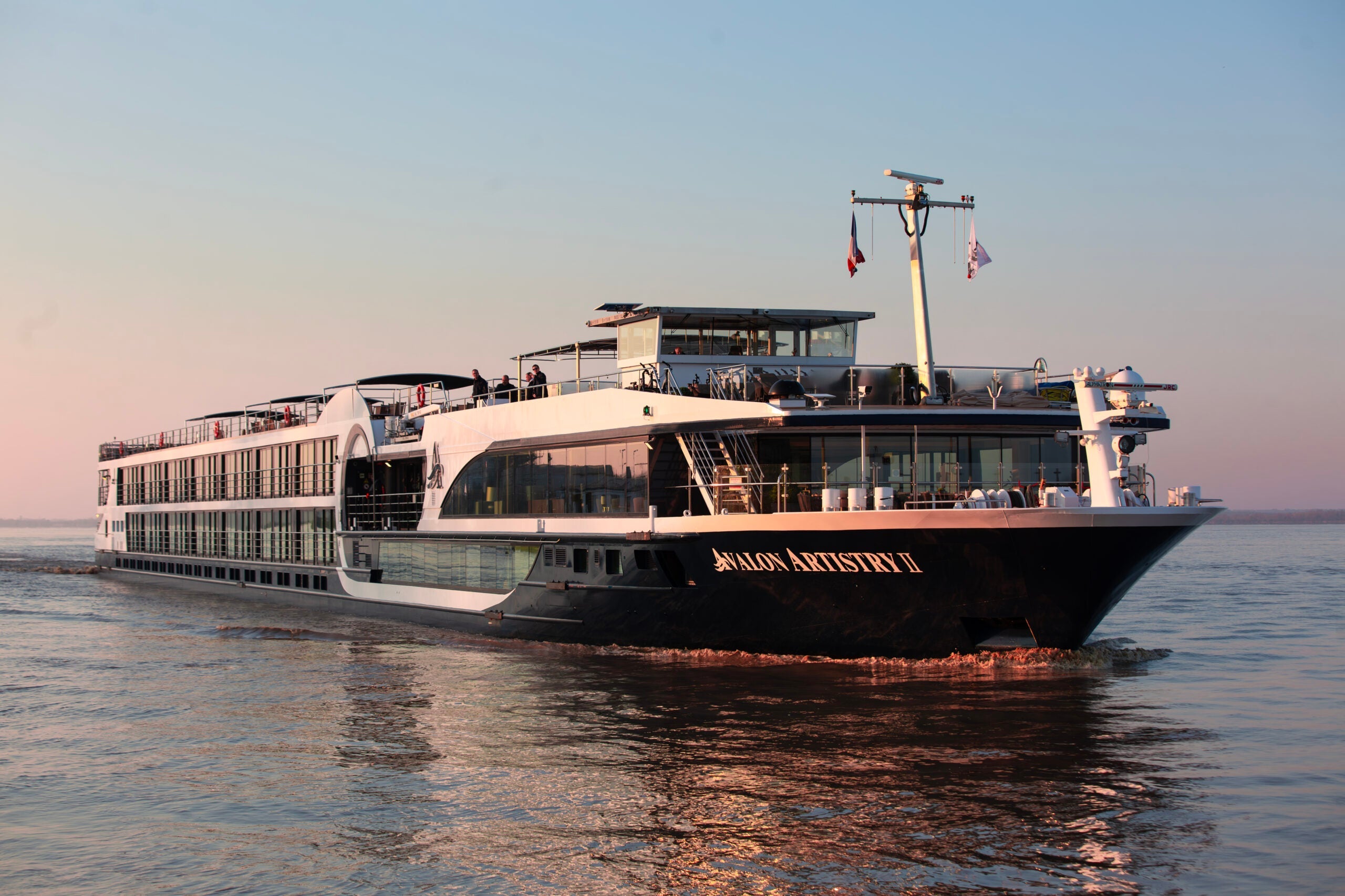Avalon Waterways' Avalon Artistry 2 sailing in the Bordeaux region