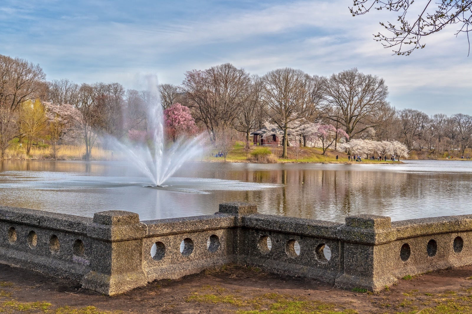 Branch Brook Lake and Fountain