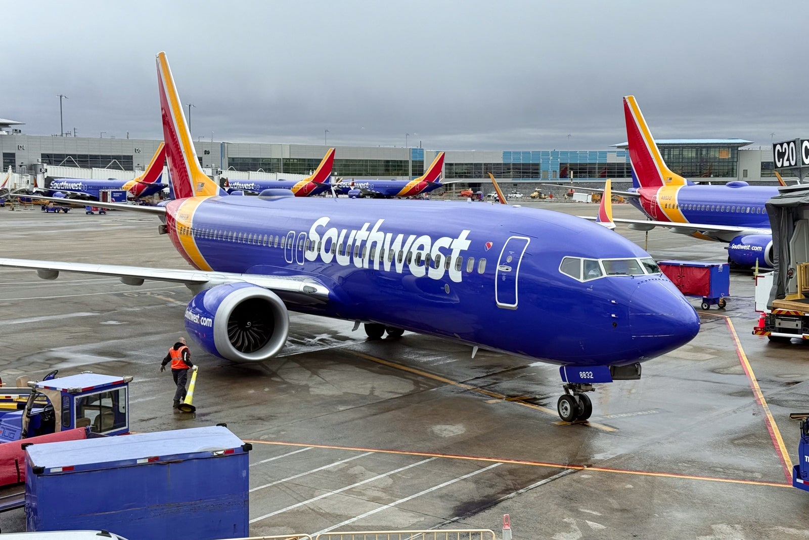 Southwest plane at BNA