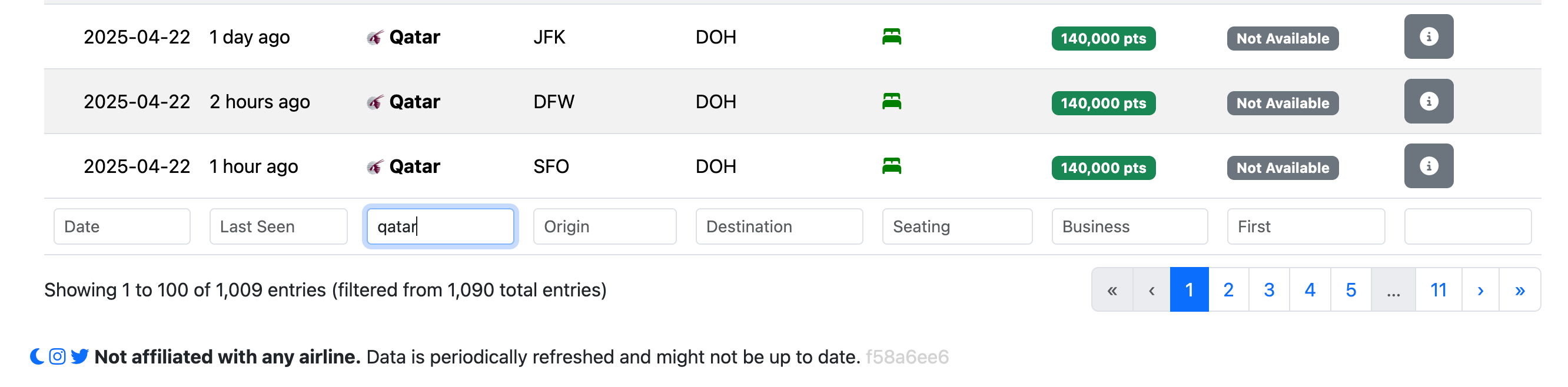 Seats.Aero screenshot