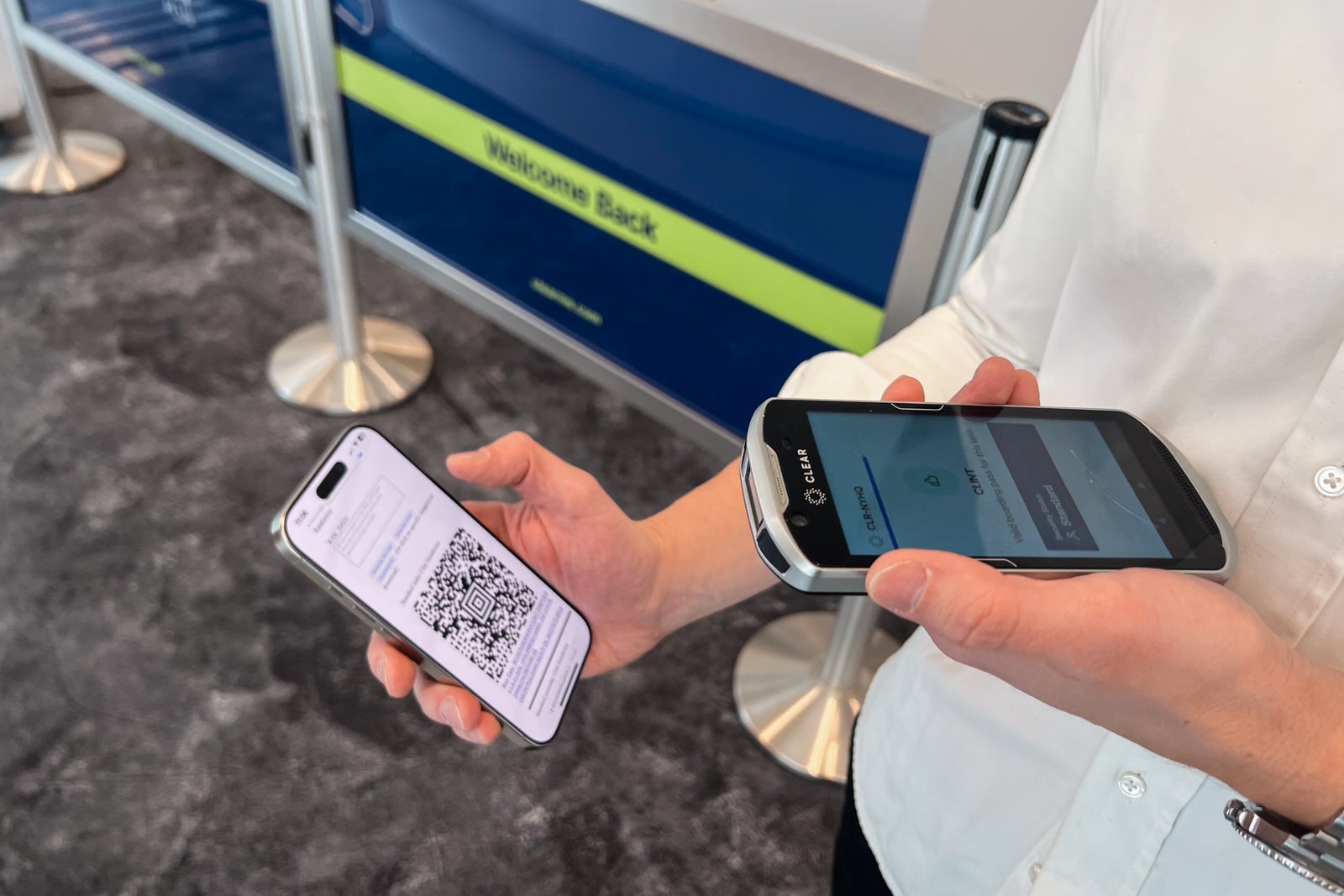 Oakland Clear Boarding Gate Alaska