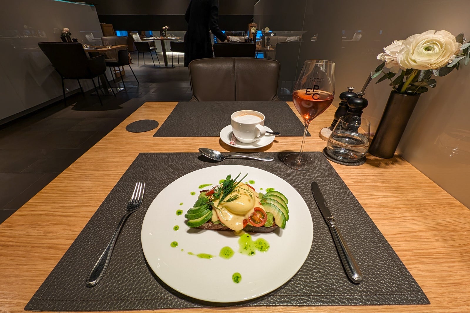 Lufthansa first class experience