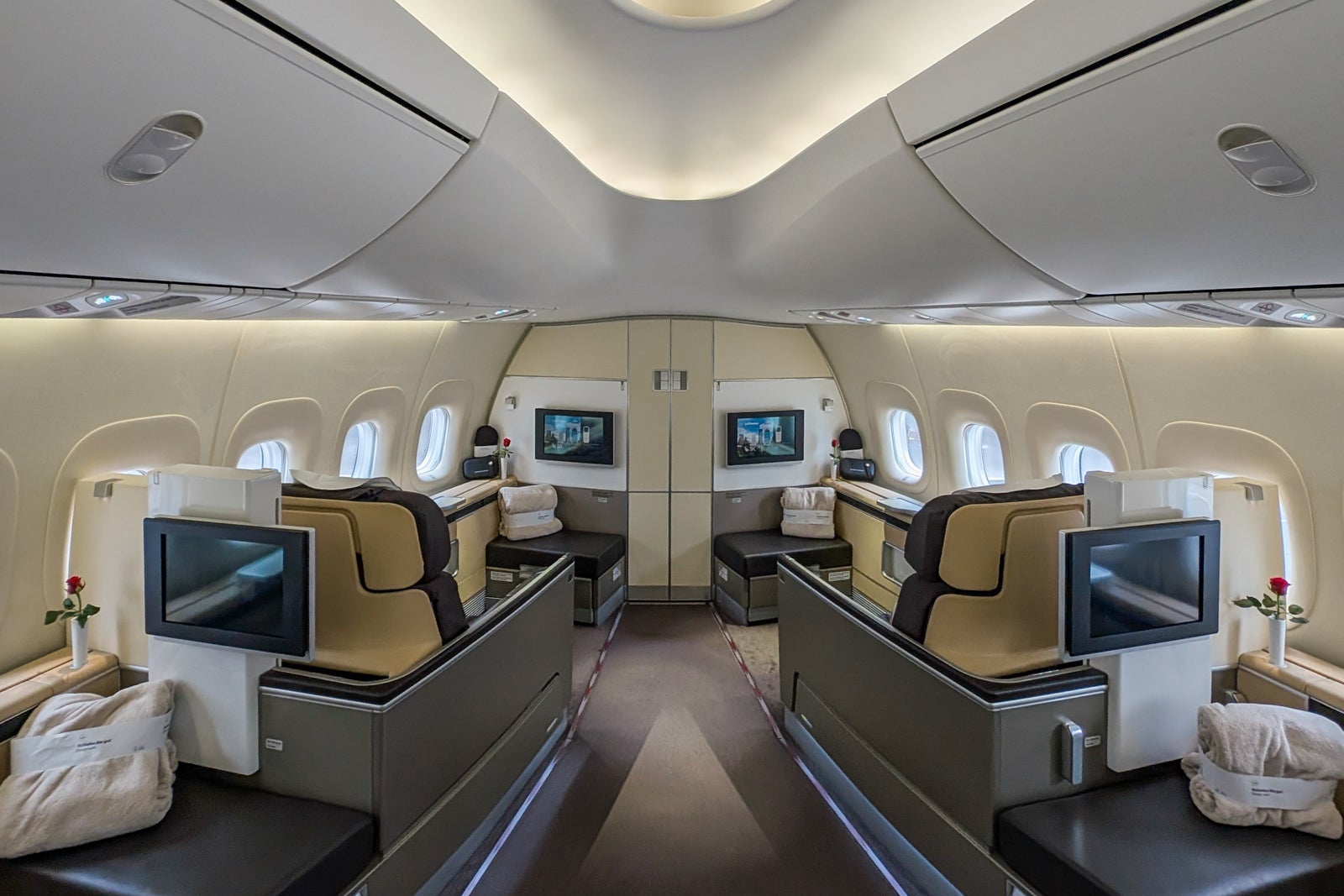 Lufthansa first class experience