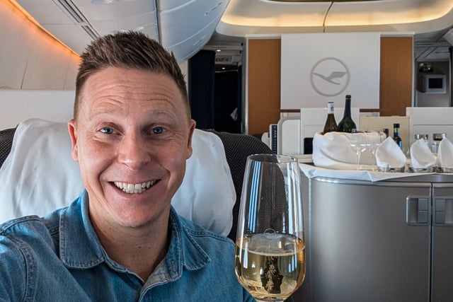 Lufthansa first class 747