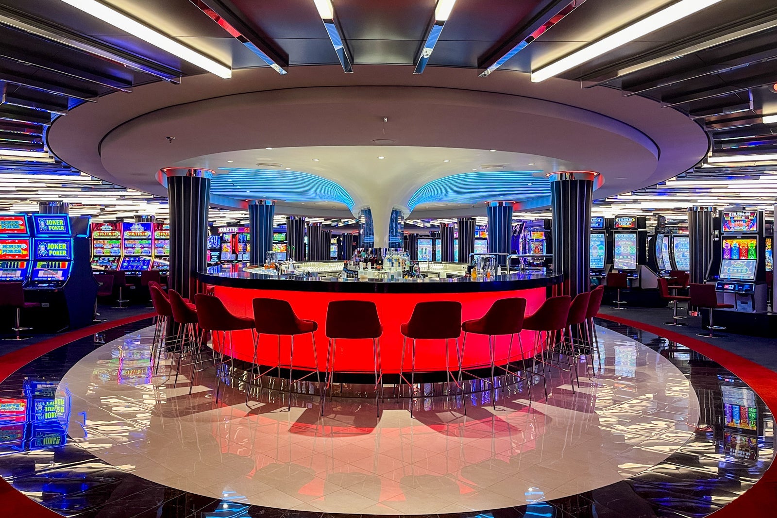 Casino bar aboard MSC World America