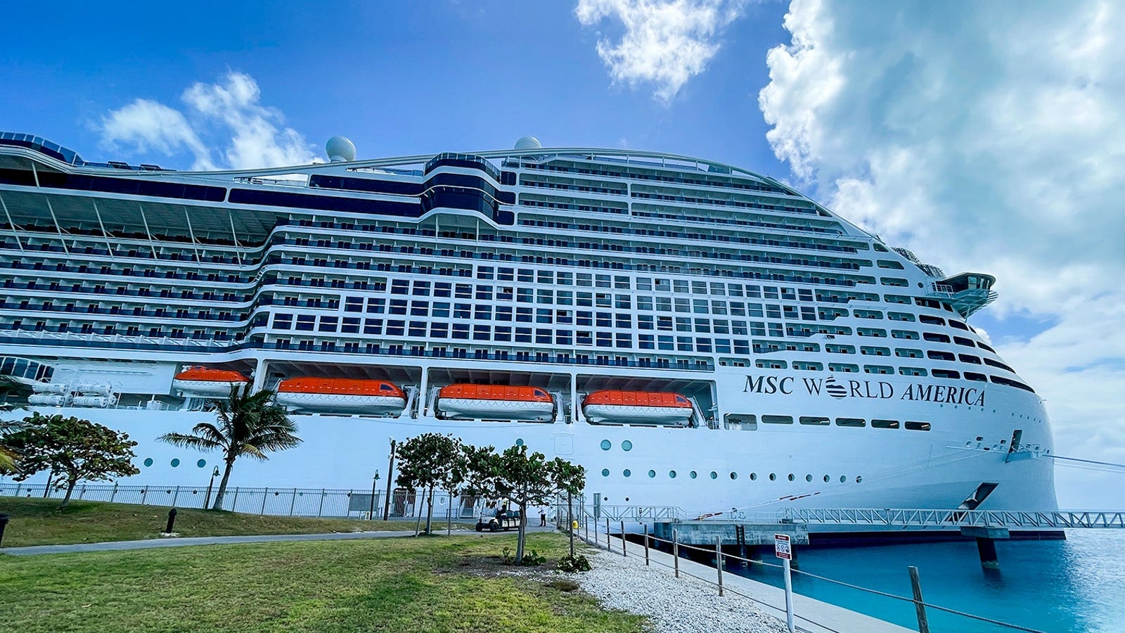 First look at MSC World America, the latest megaship to sail the Caribbean