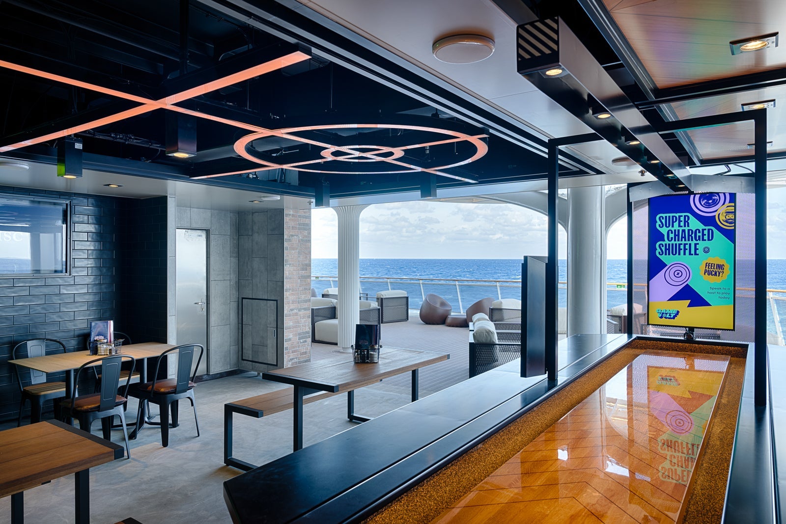 All-Star Sports Bar. World Promenade. MSC Cruises