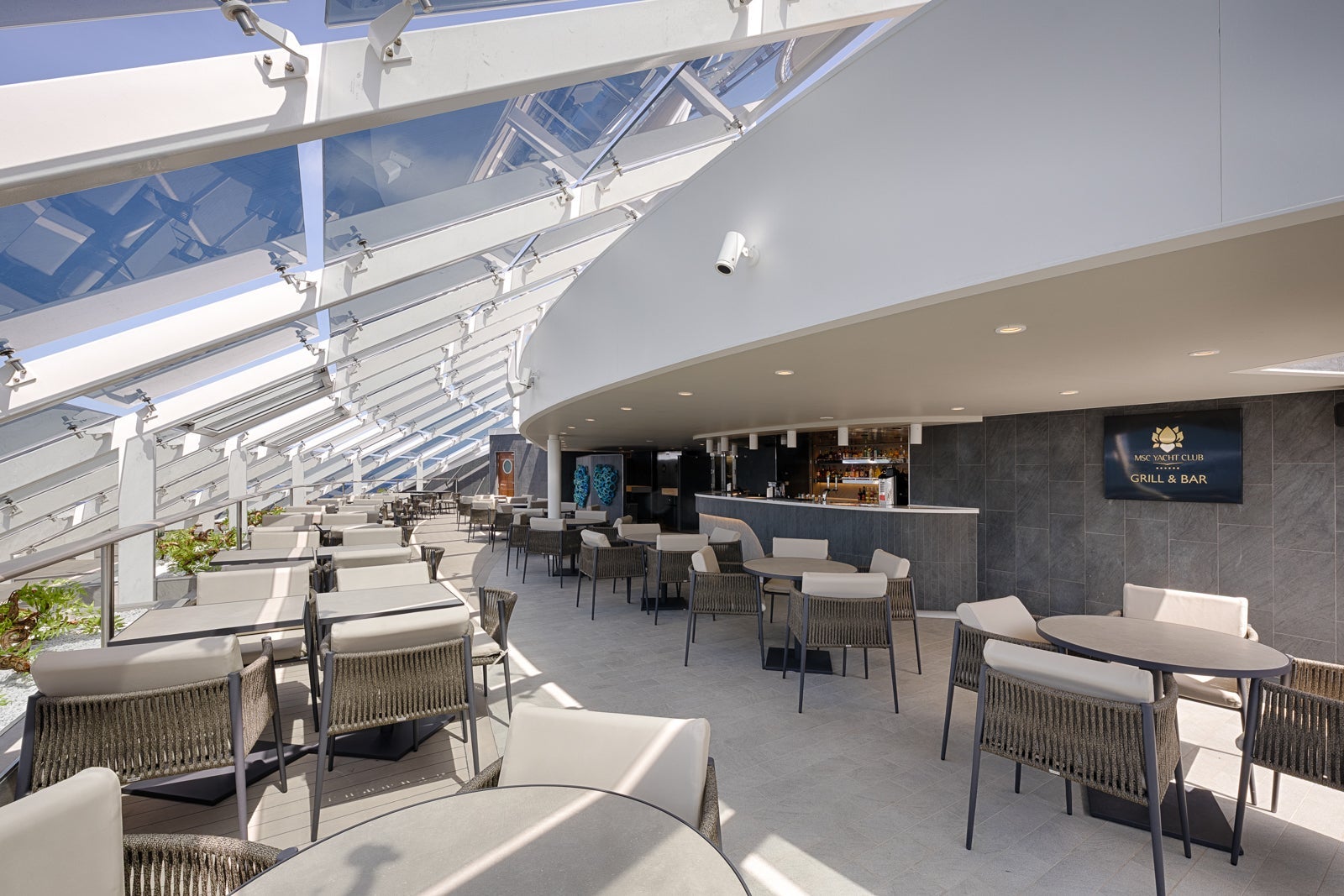 MSC Yacht Club Grill & Bar. MSC World America