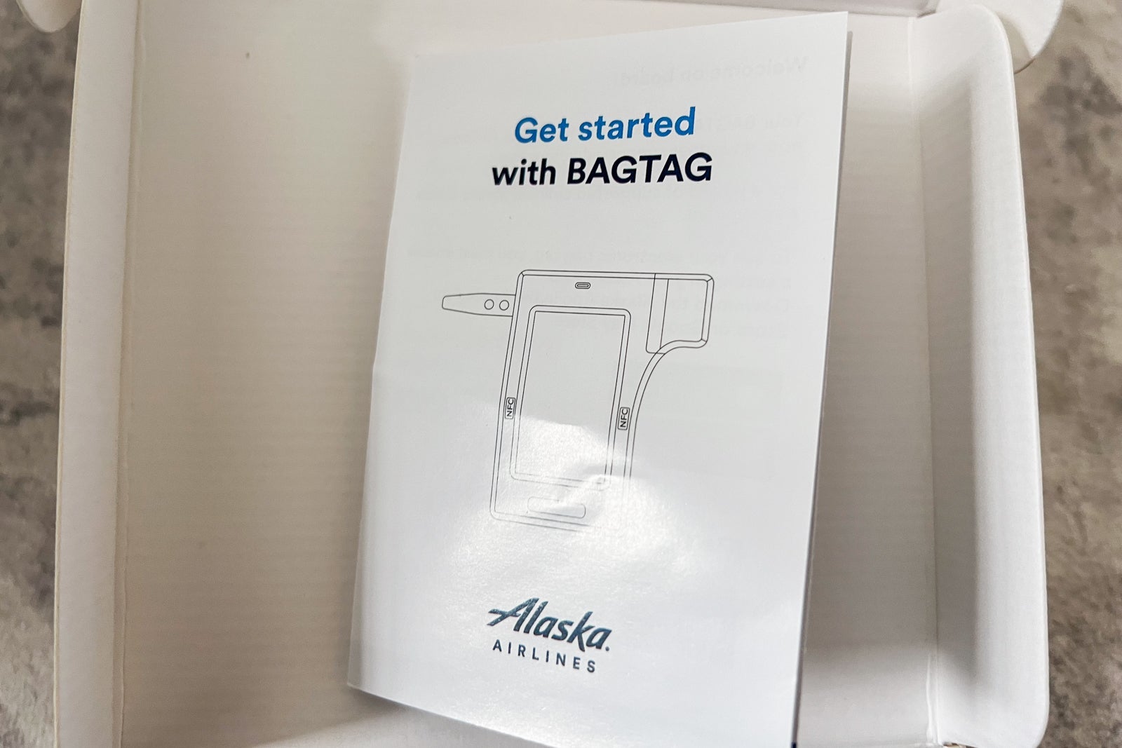 digital bag tag