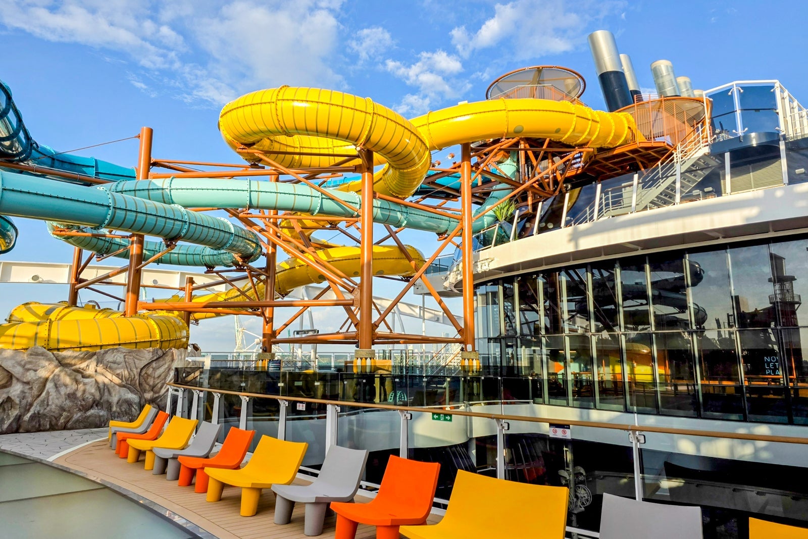I just rode Cliffhanger, the latest over-the-top ride on a cruise ship ...