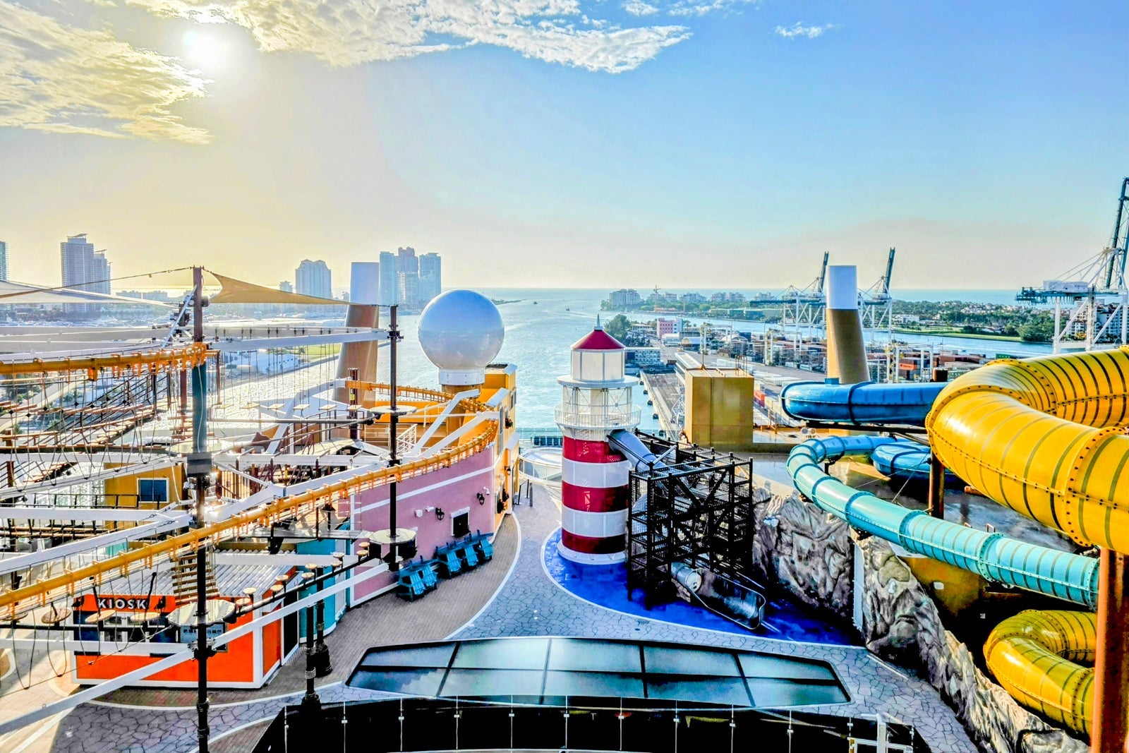 Family Aventura complex aboard MSC World America