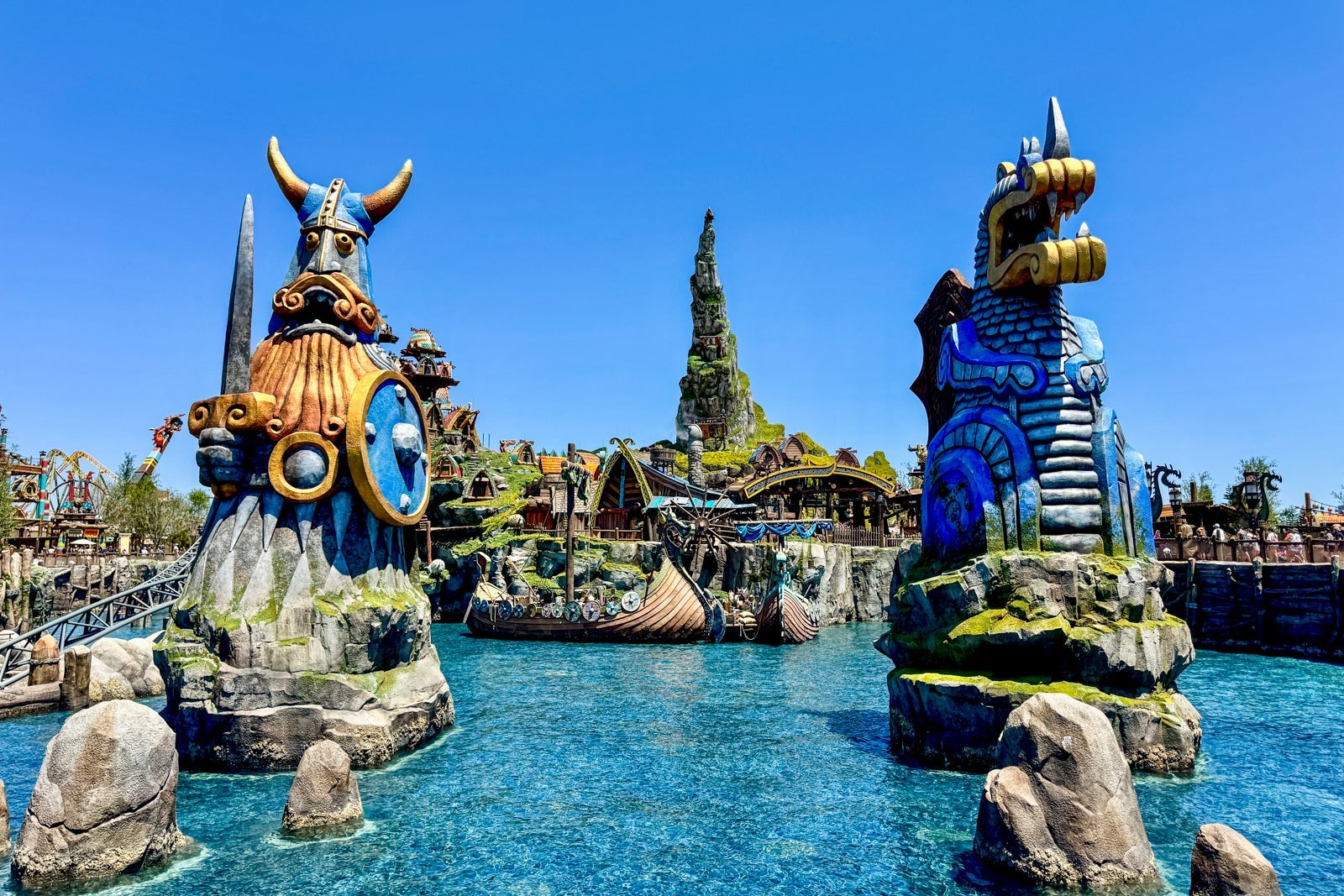 dragon themed land