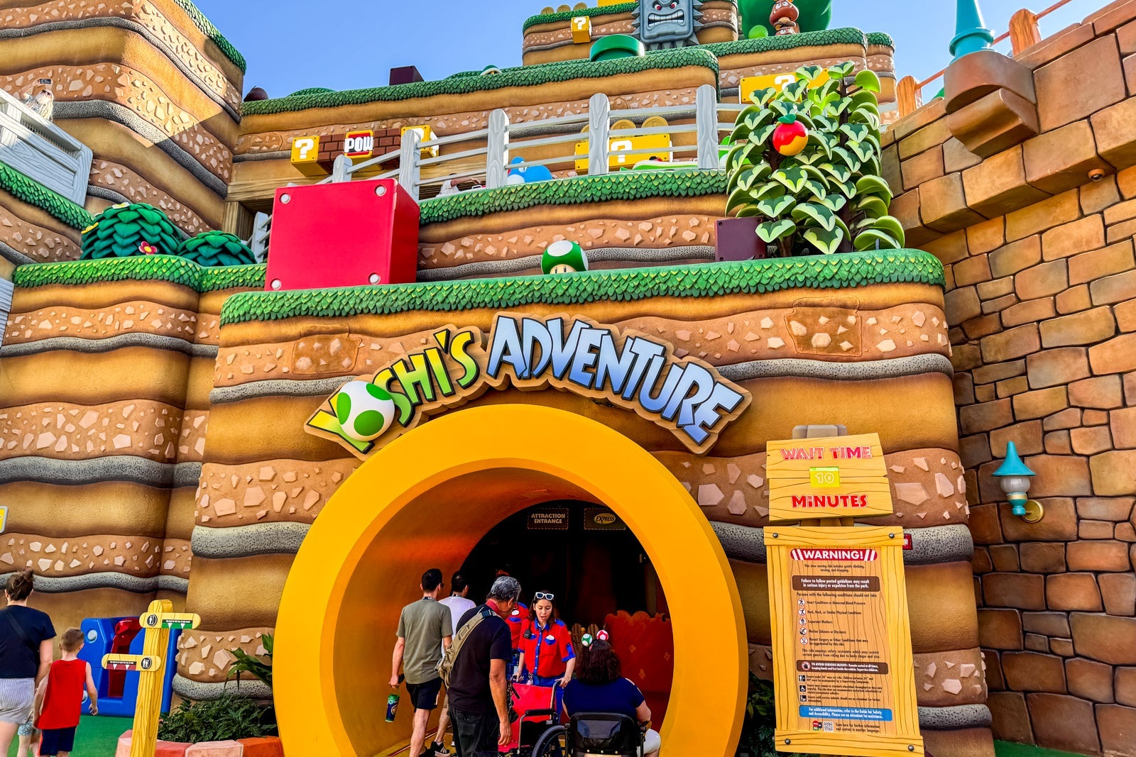 yoshi themed ride