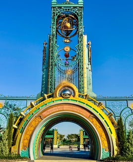 theme park entrance