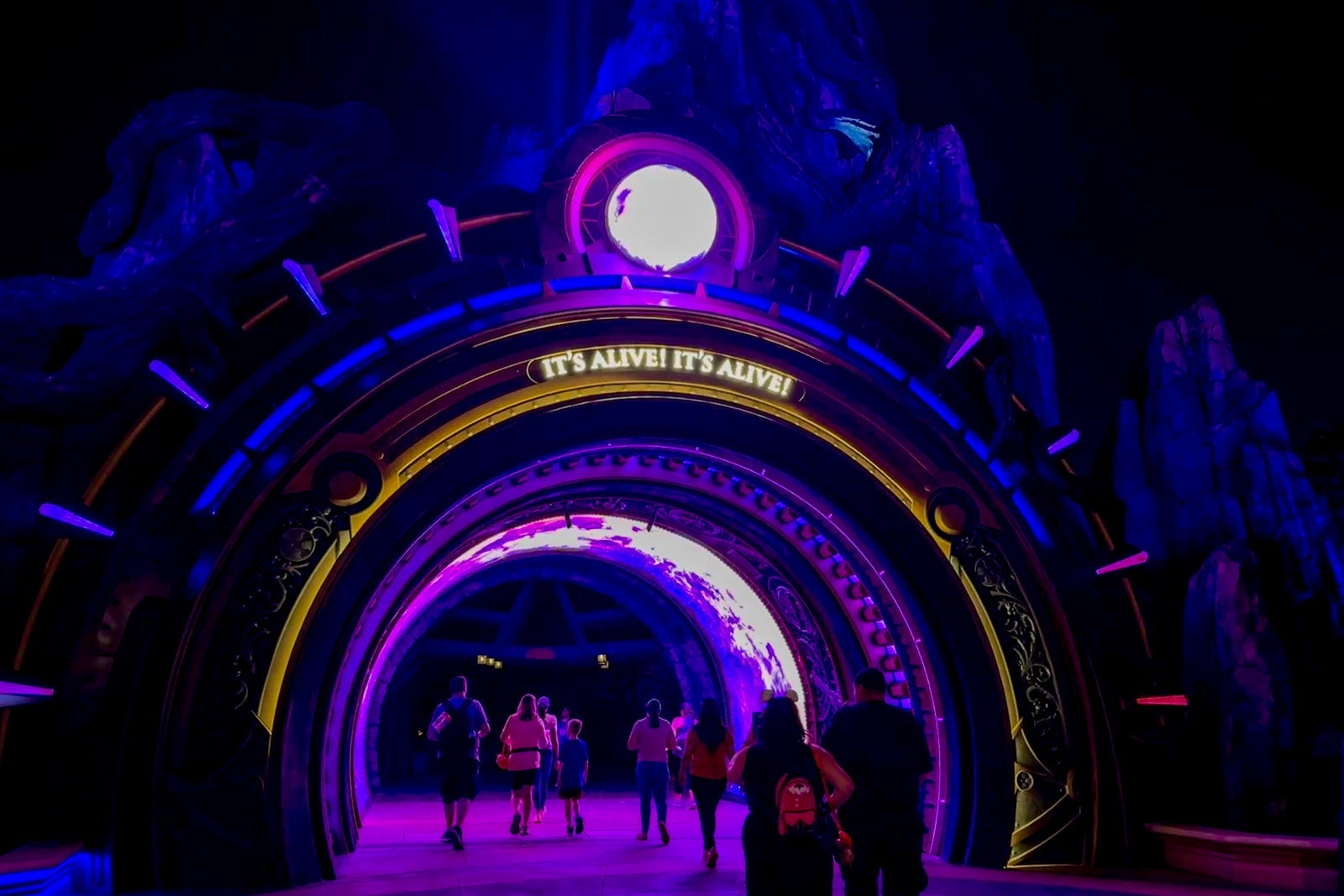 theme park land entrance