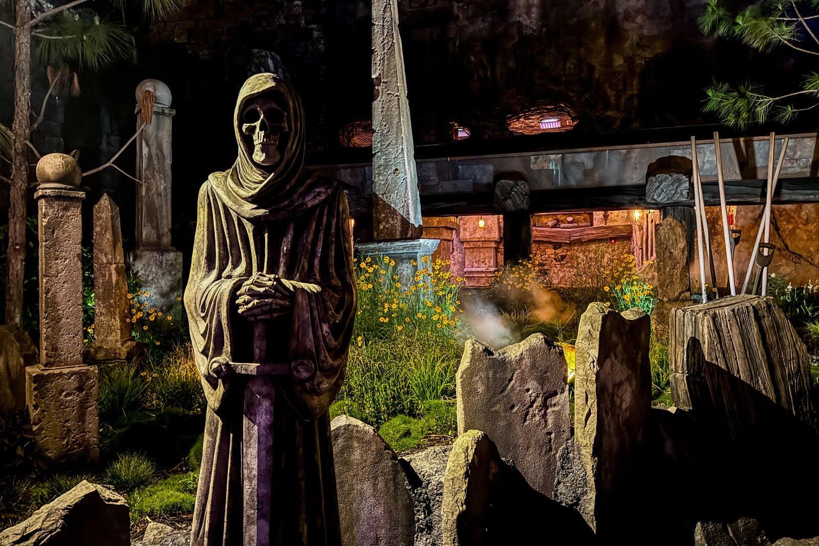 spooky theme park land