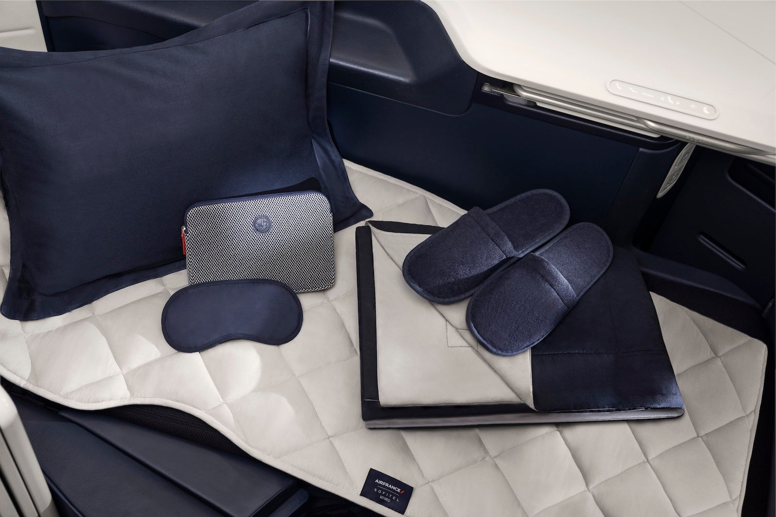 Air France x Sofitel bedding partnership