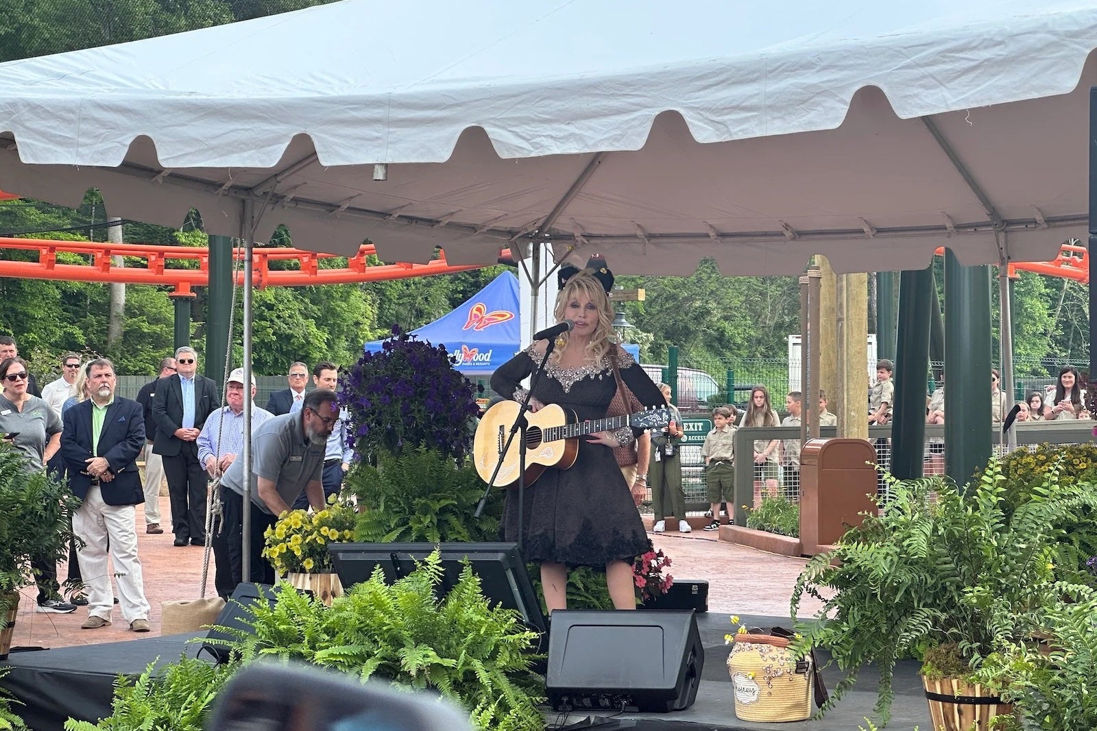 Dolly Parton at Dollywood