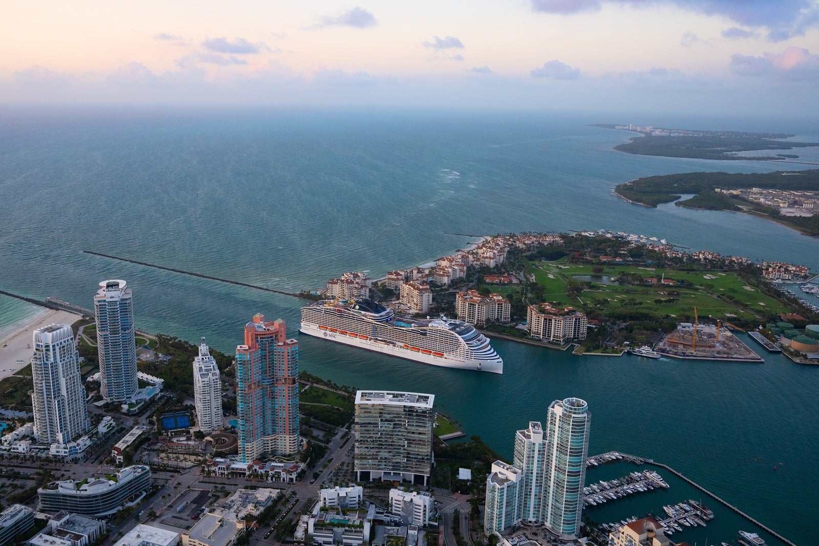 MSC World America sails into Miami