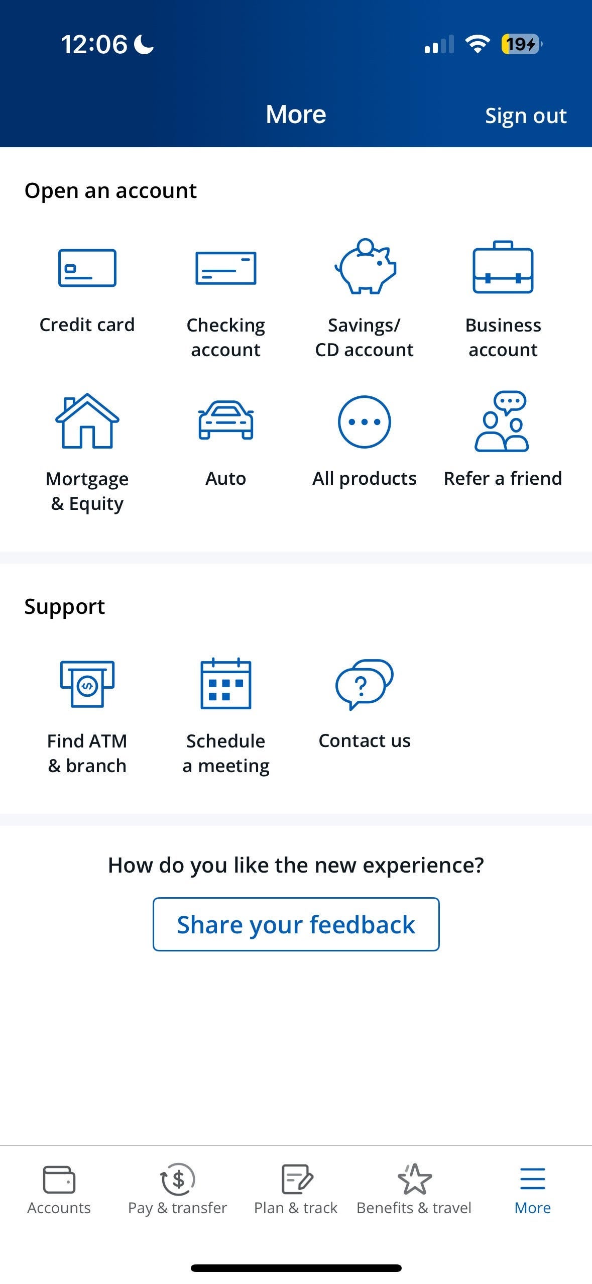 Chase Refer A Friend in App