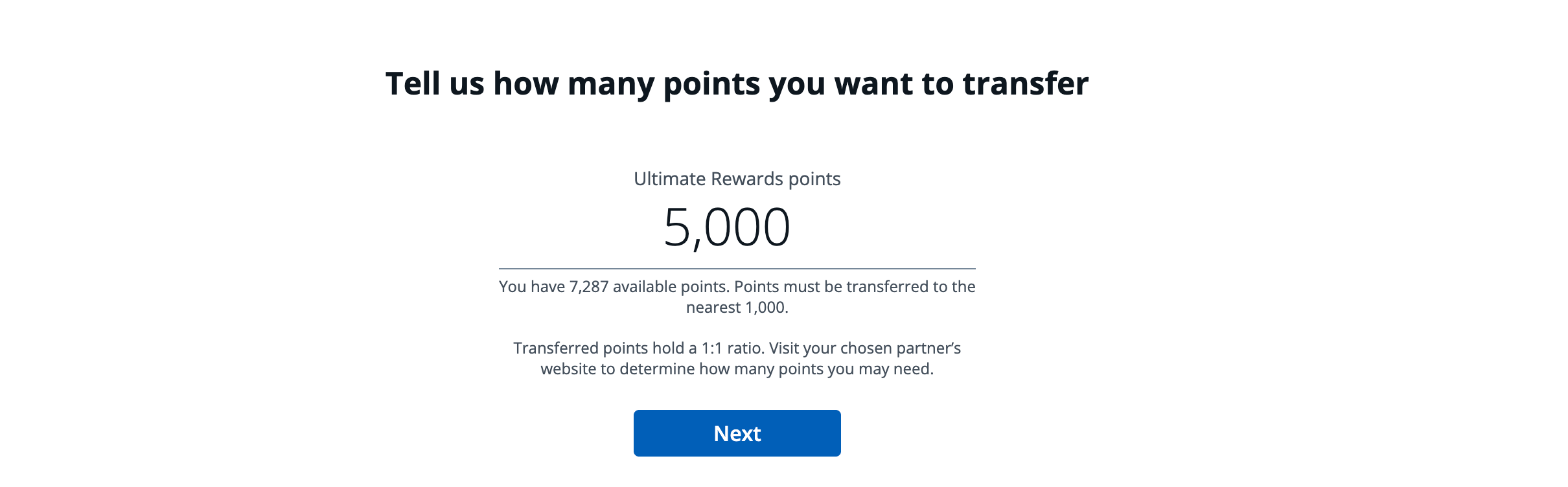 Transferring Chase Ultimate Rewards points to Air France-KLM Flying Blue.