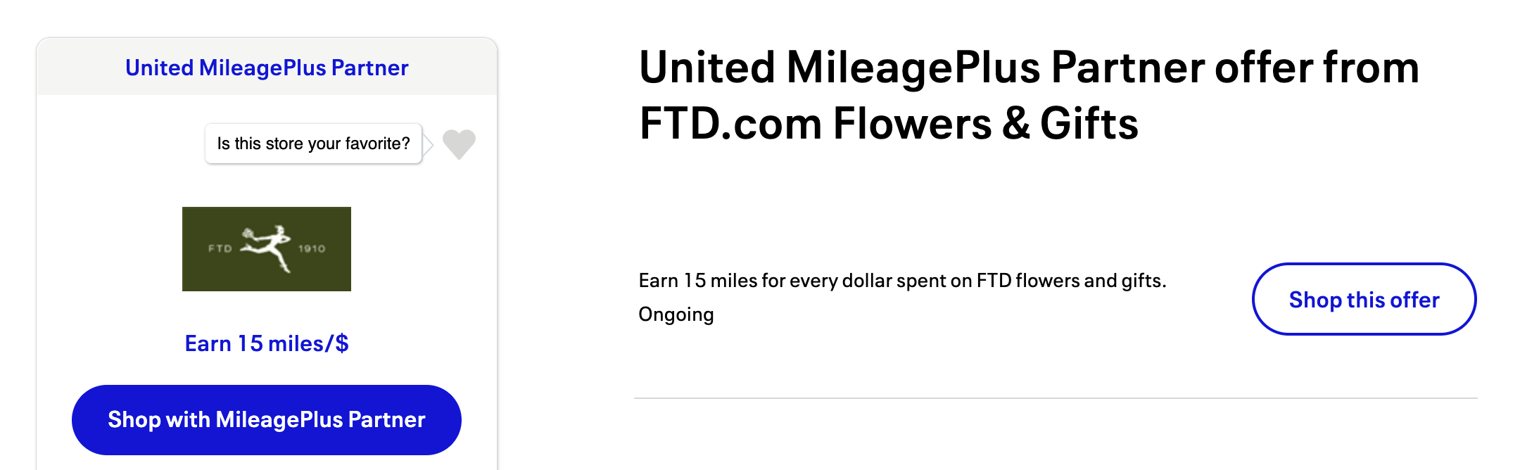 United shopping FTD flowers