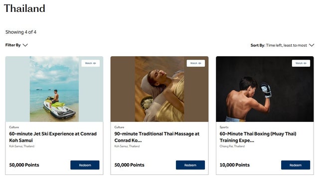 Hilton Honors Experiences