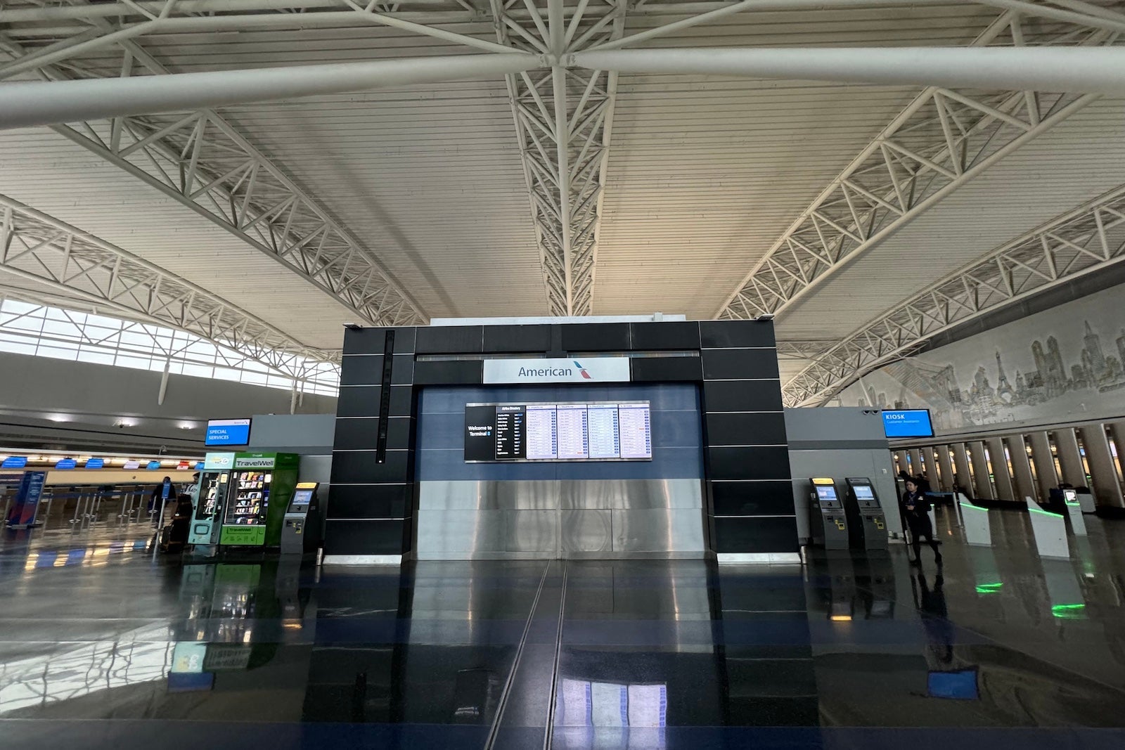 Terminal 8 at New York's John F. Kennedy International Airport
