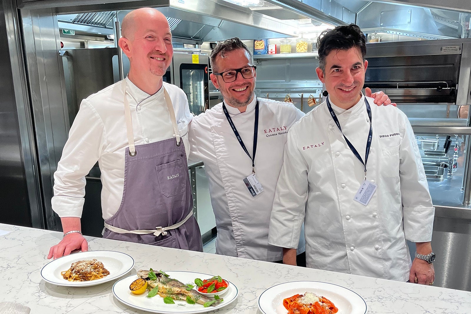 MSC Cruises and Eataly chefs - MSC World America