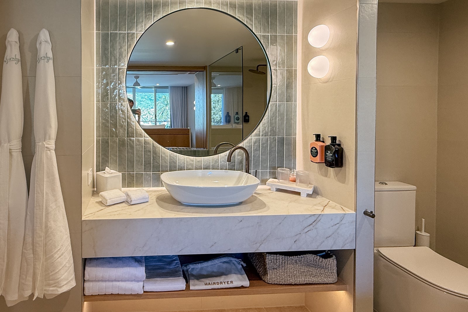 bathroom at The Sundays