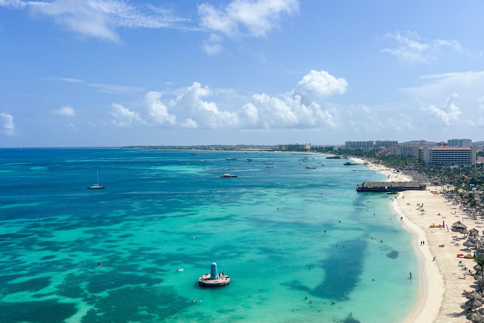 Aruba waterfront