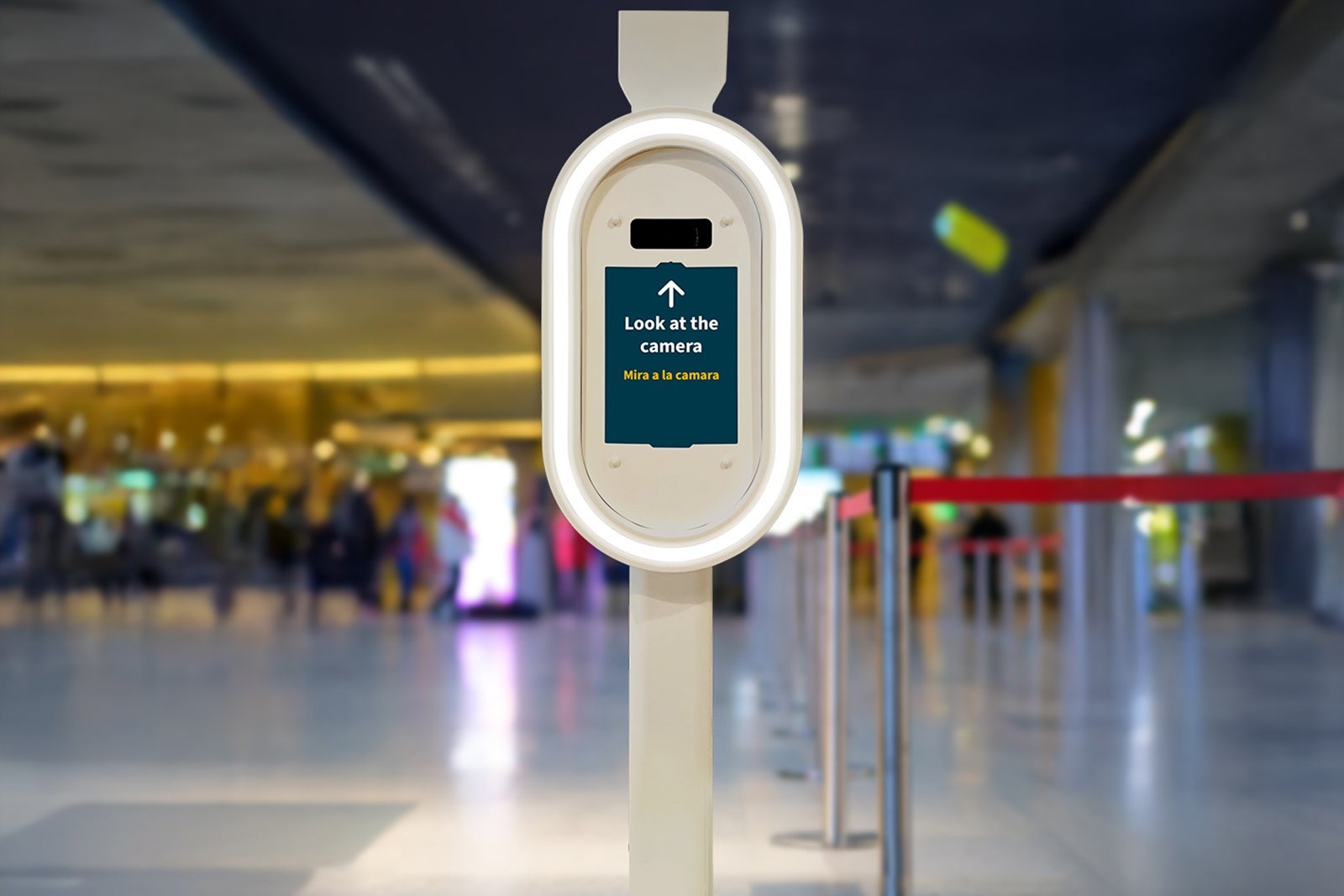 airport facial recognition scanner