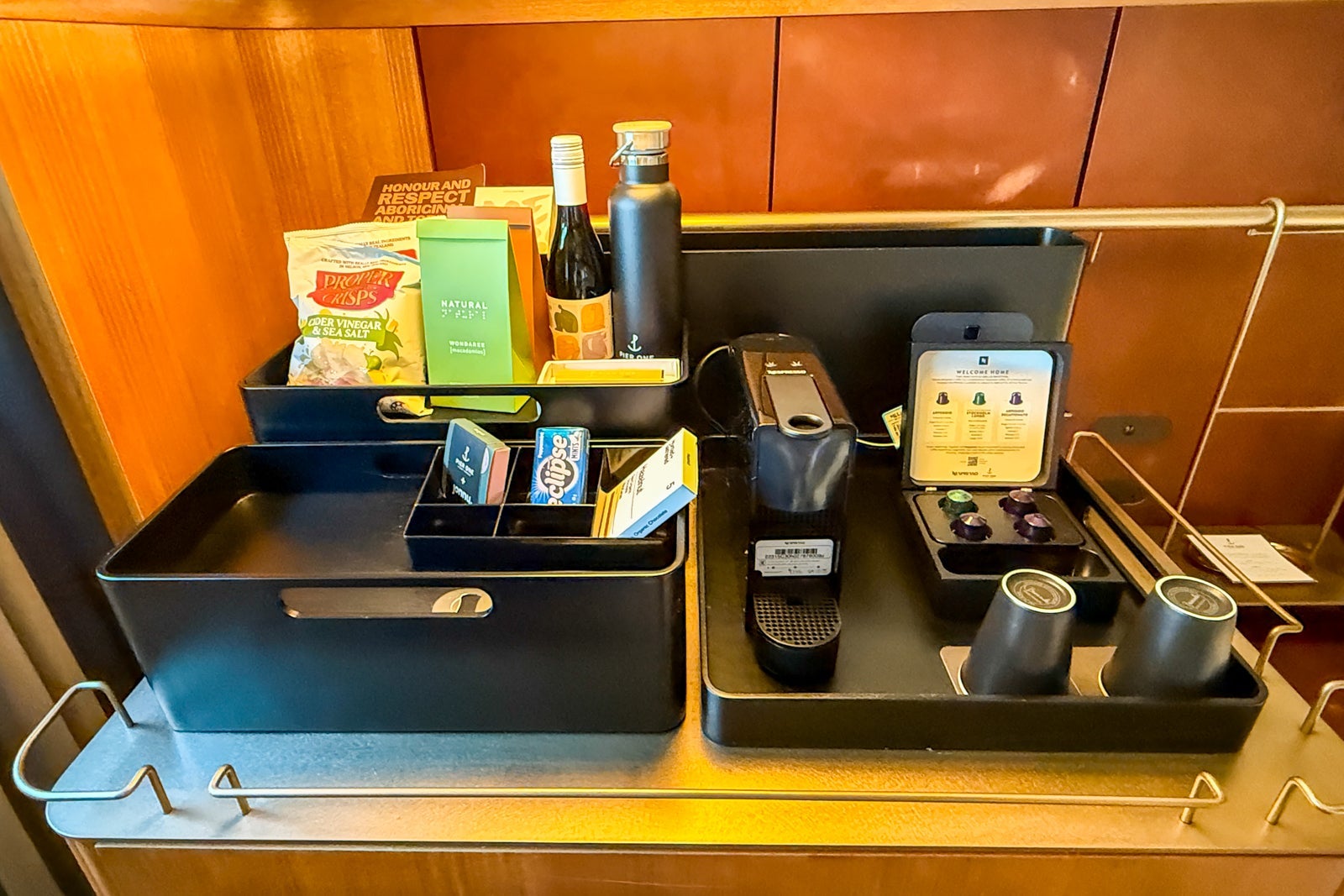 Sydney Harbour Pier One interior