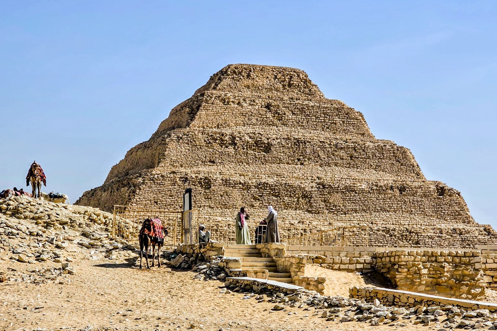 The Step Pyramid of Djoser in Egypt