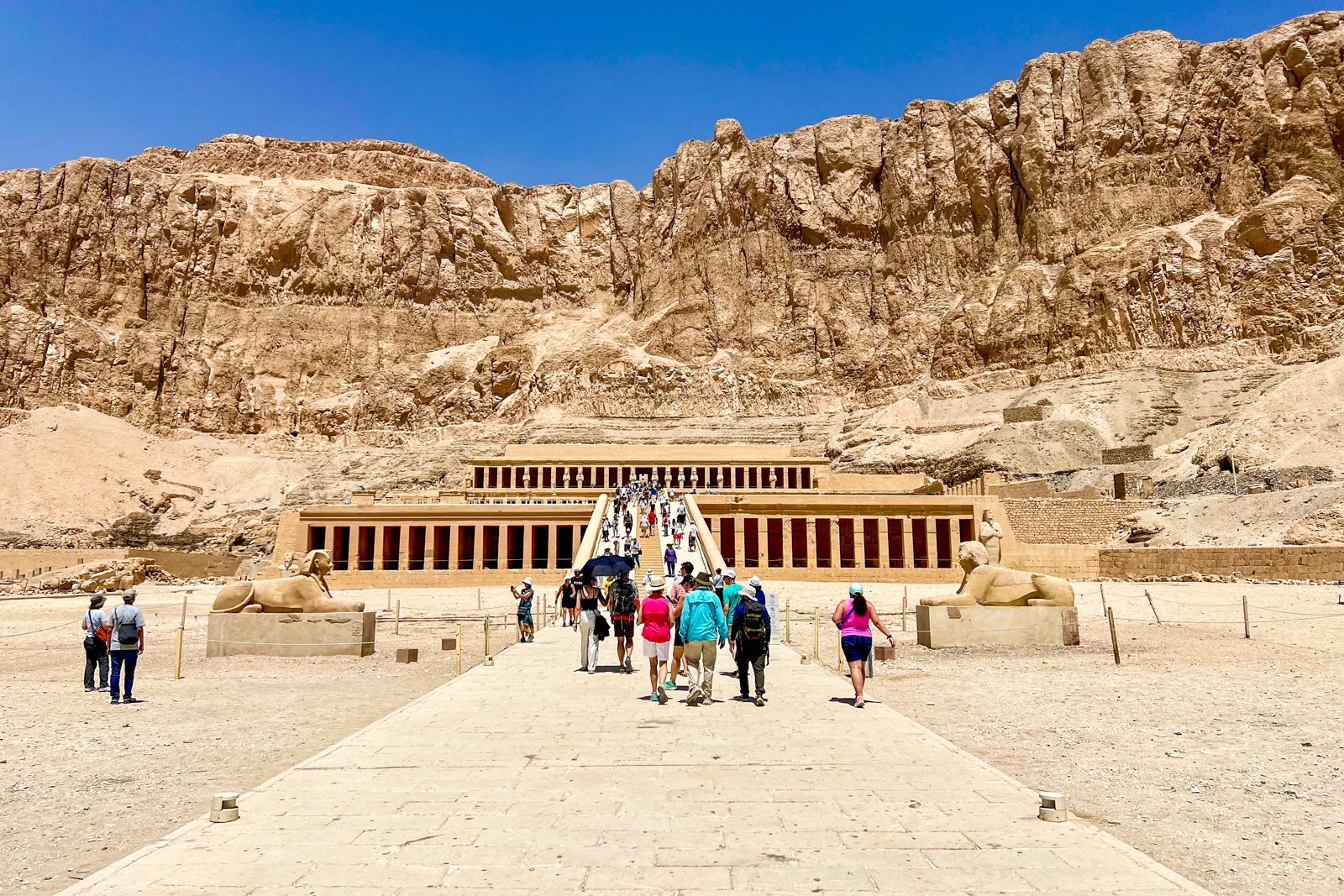 The Temple of Hatshepsut near Luxor