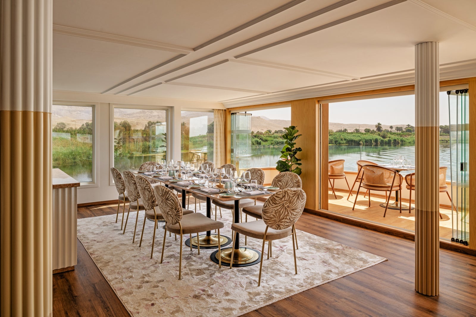 A secondary eatery for special chef's dinners is located at the back of AmaLilia