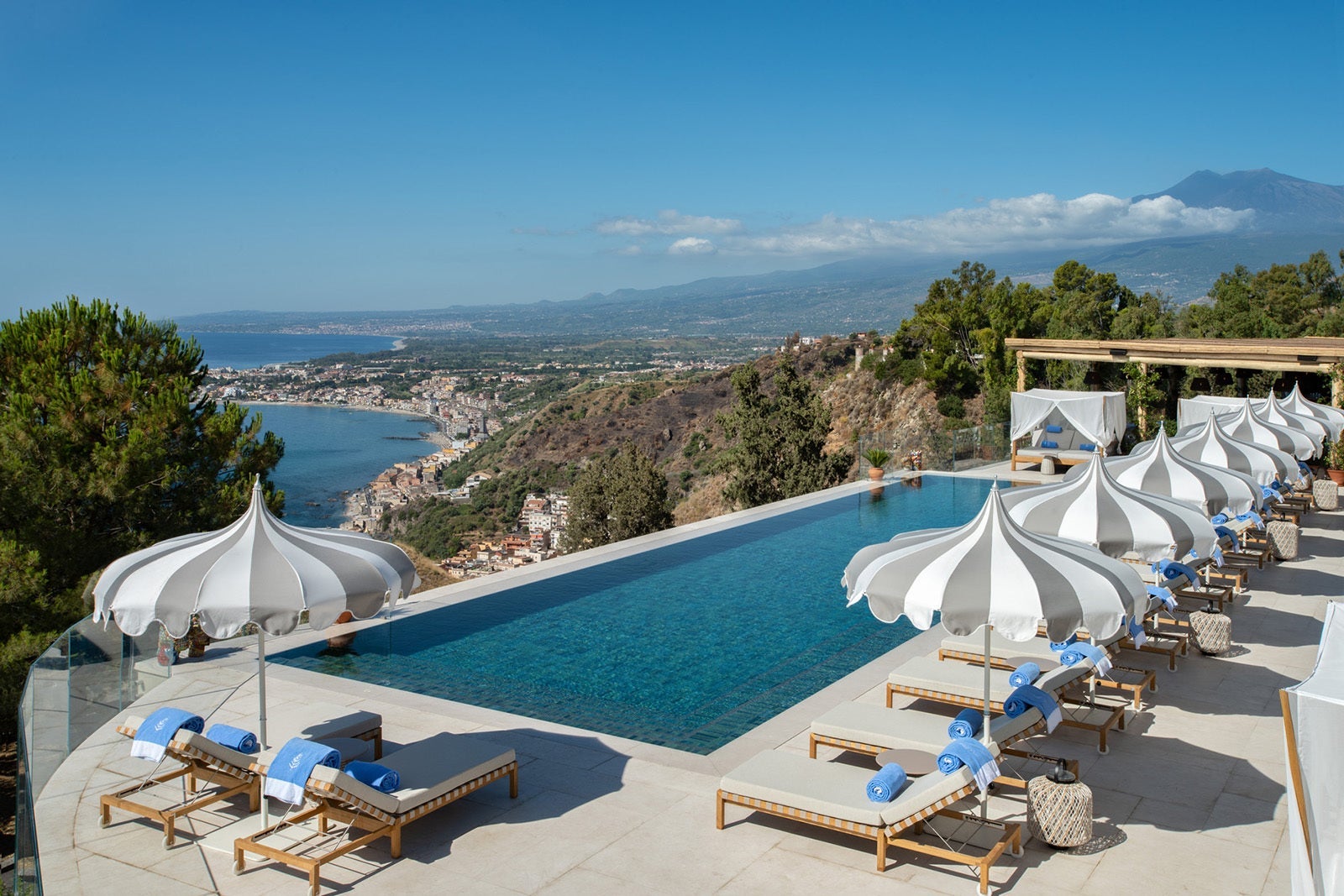 pool at San Domenico Palace, Taormina, A Four Seasons Hotel