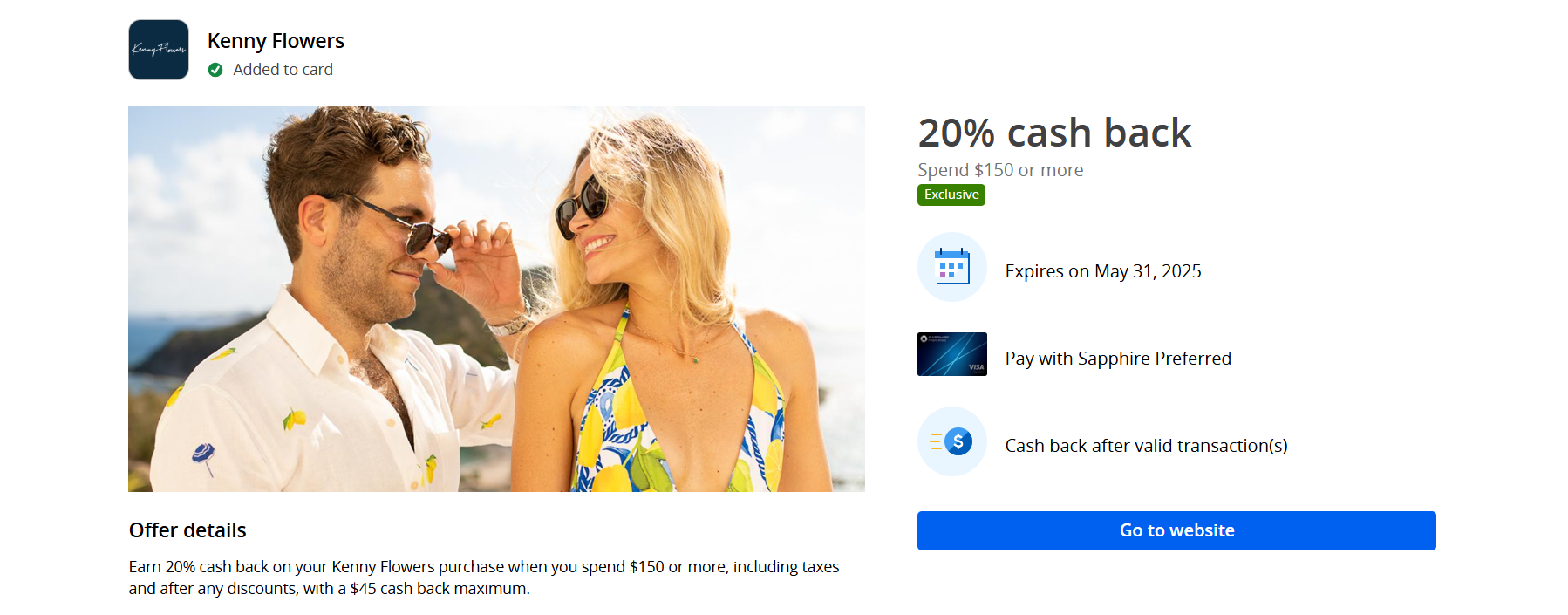 CSP offer Kenny Flowers