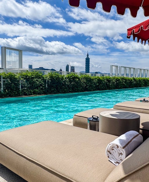 Capella Taipei pool