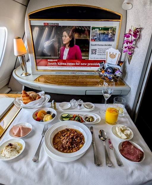 Emirates A380 first class