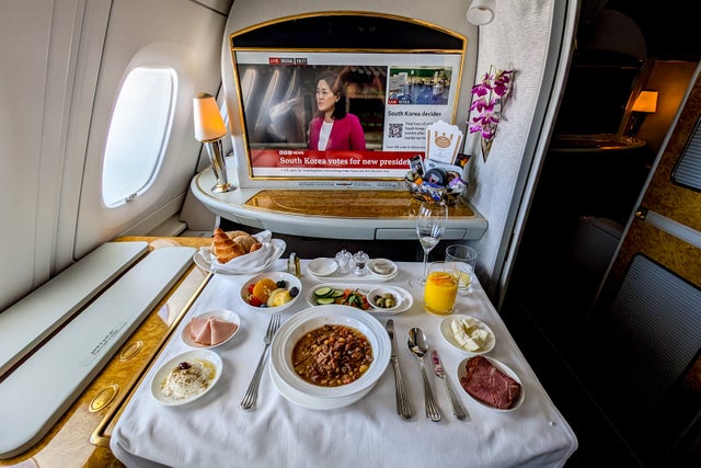 Emirates A380 first class
